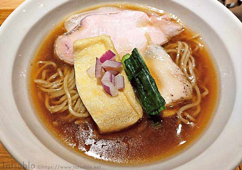 煮干し醤油ラーメン