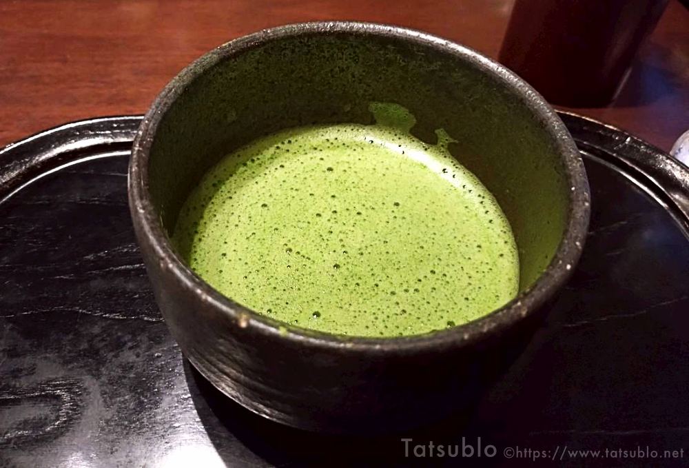 抹茶もあります。