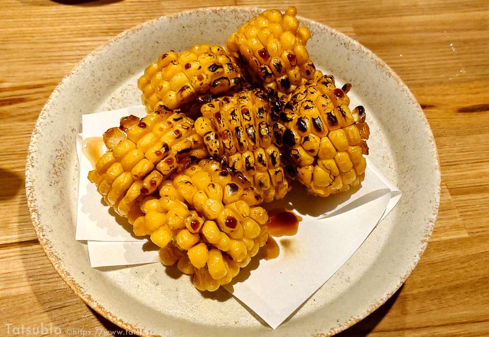 「とうもろこしの唐揚げ」