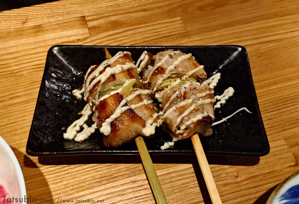 「レタスの豚巻き」