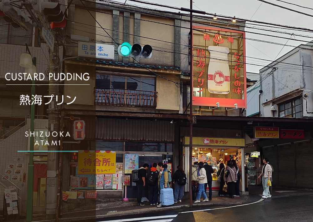 熱海プリンを持ち帰るなら？保冷時間やメニューを紹介。更には通販も？